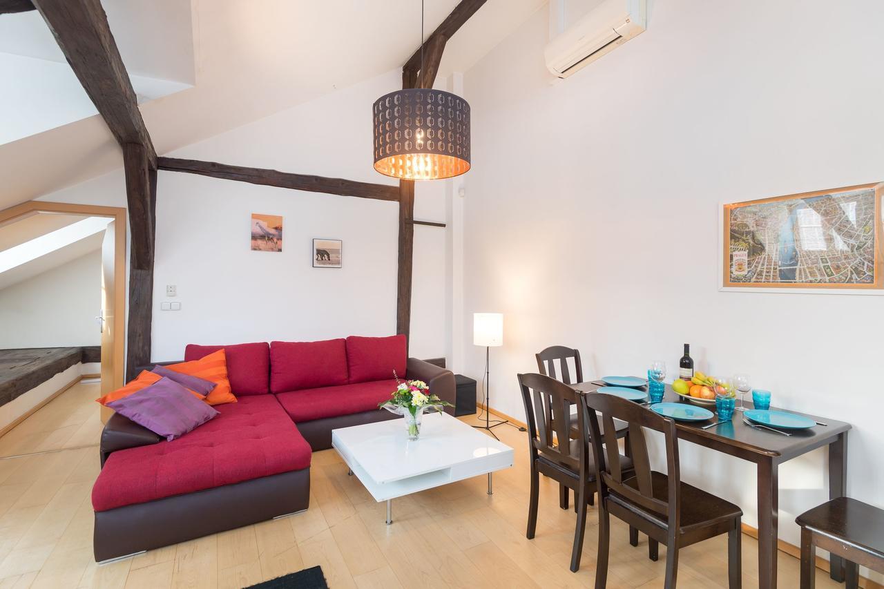 Spacious Apartments In The Heart Of Prag Rum bild