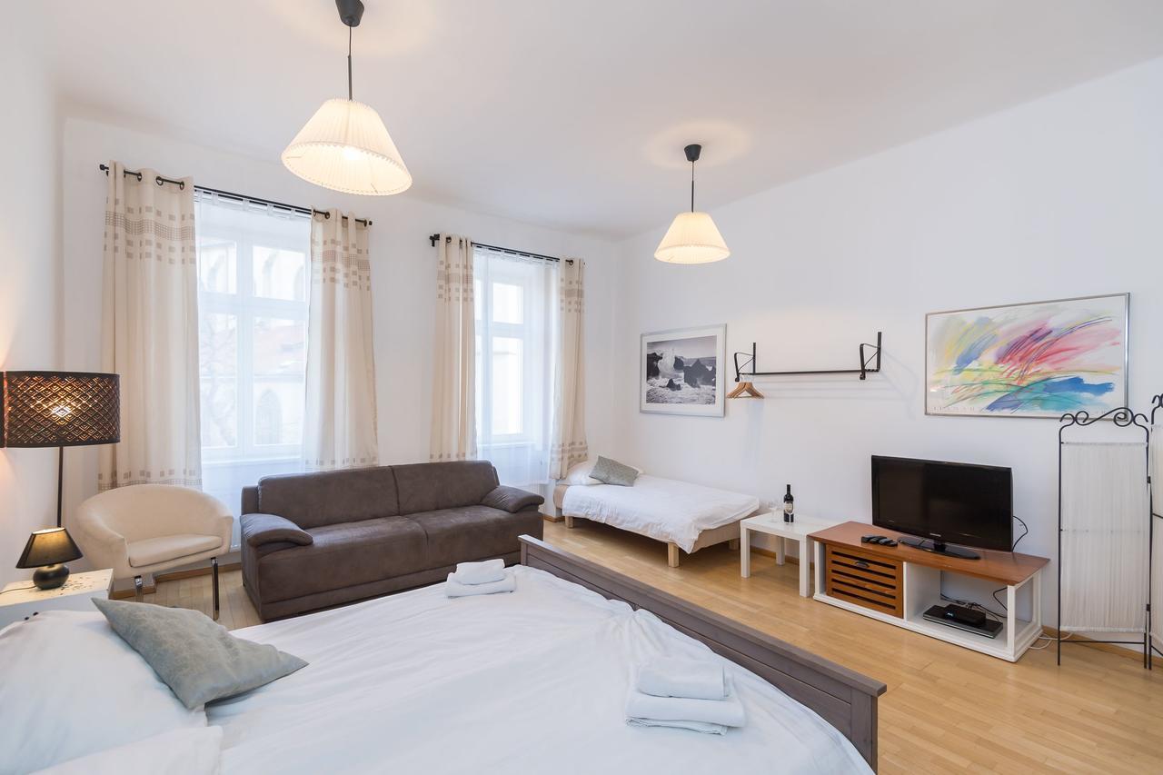 Spacious Apartments In The Heart Of Prag Rum bild